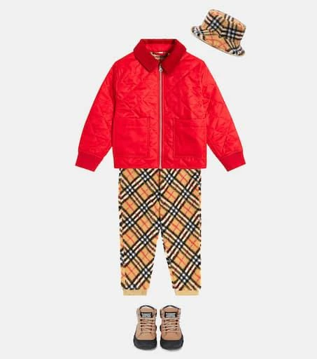 商品Burberry|Burberry Check抓绒渔夫帽,价格¥1101,第2张图片详细描述