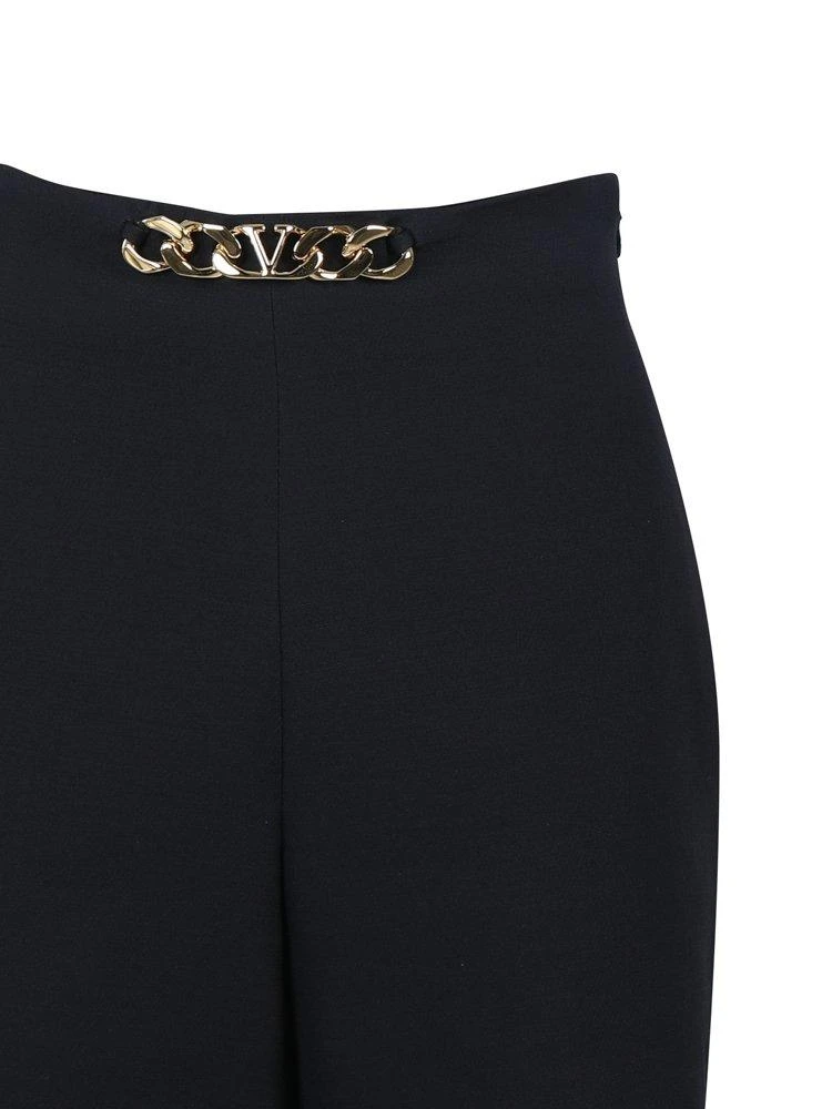 商品Valentino|Valentino VLogo Plaque Chained High Waist Shorts,价格¥6012,第3张图片详细描述