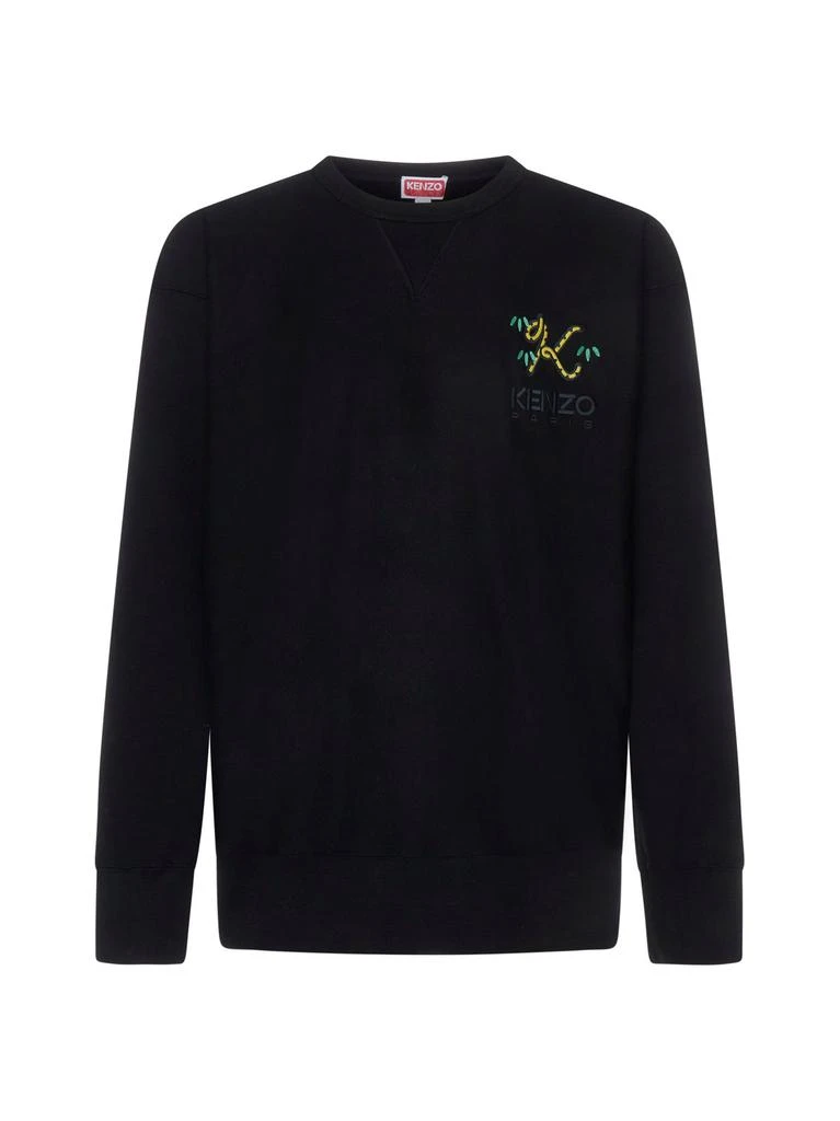 商品Kenzo|Kenzo Logo Embroidered Crewneck Sweatshirt,价格¥1834,第1张图片