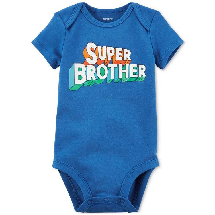 商品Carter's|Graphic-Print Cotton Bodysuit, Baby Boys,价格¥32,第1张图片