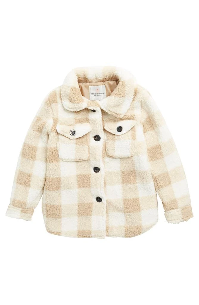 商品Urban Republic|Kids' Faux Shearling Shacket,价格¥227,第1张图片