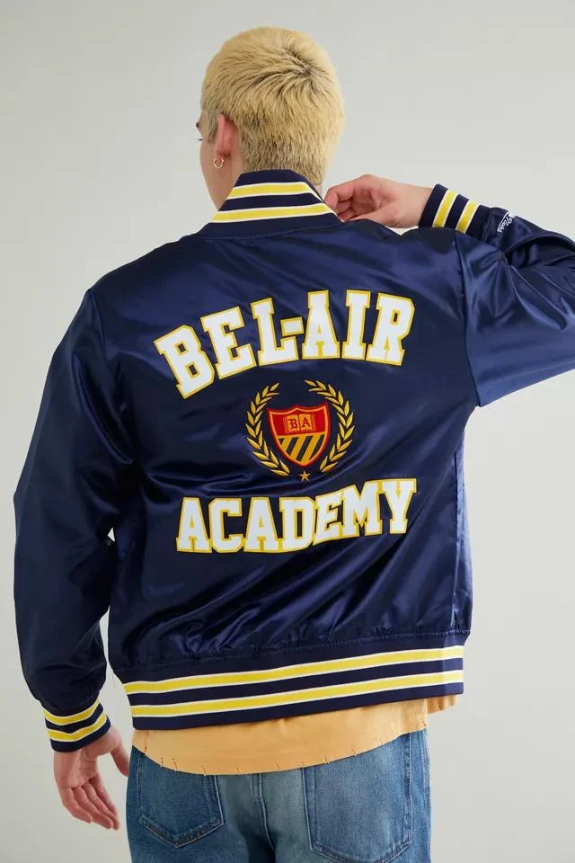 商品Mitchell & Ness|Mitchell & Ness X Bel-Air Satin Jacket,价格¥608,第1张图片