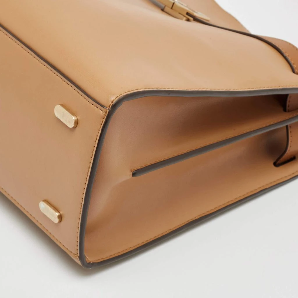 Tory Burch Brown Leather Lee Radziwill Double Bag 商品