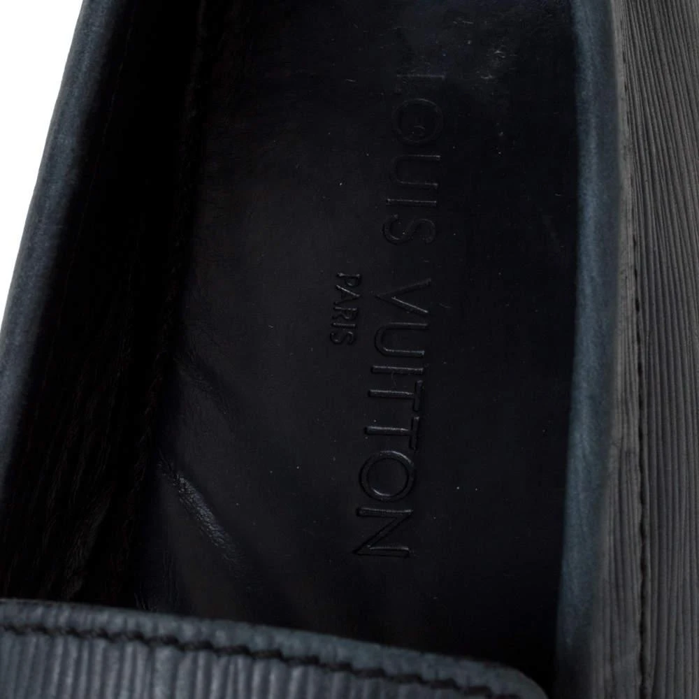 Louis Vuitton Grey Nubuck Leather Monte Carlo Slip On Loafers Size 43 商品