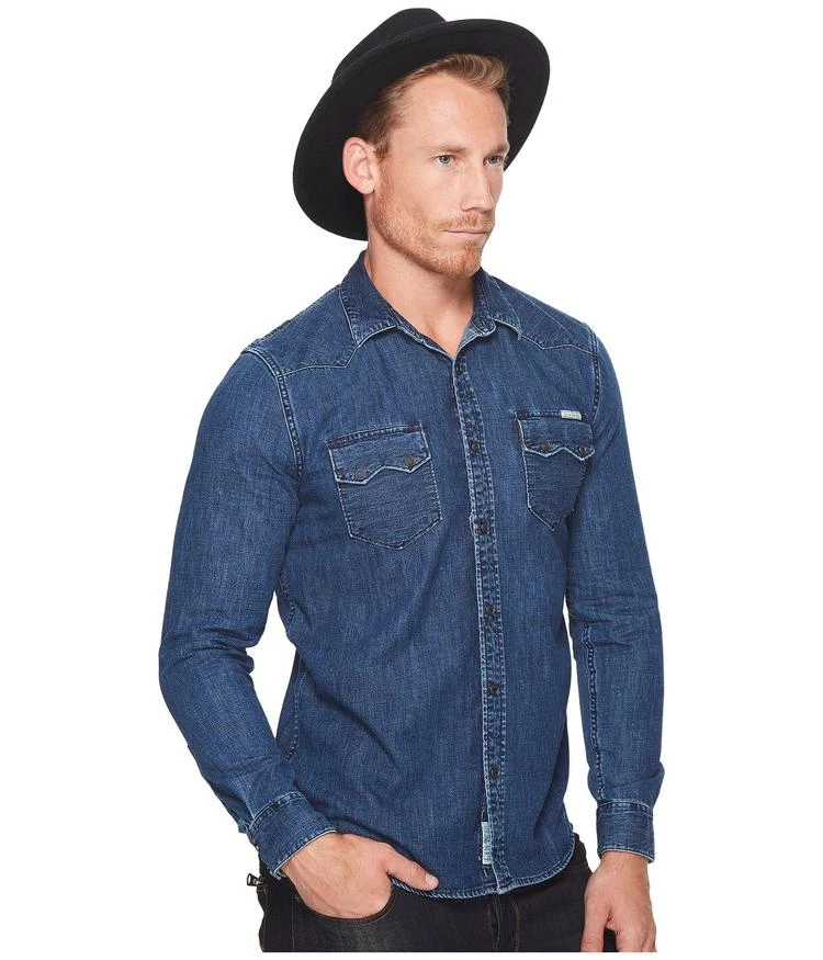 商品Lucky Brand|Classic Fit Western 牛仔衬衫,价格¥432,第4张图片详细描述