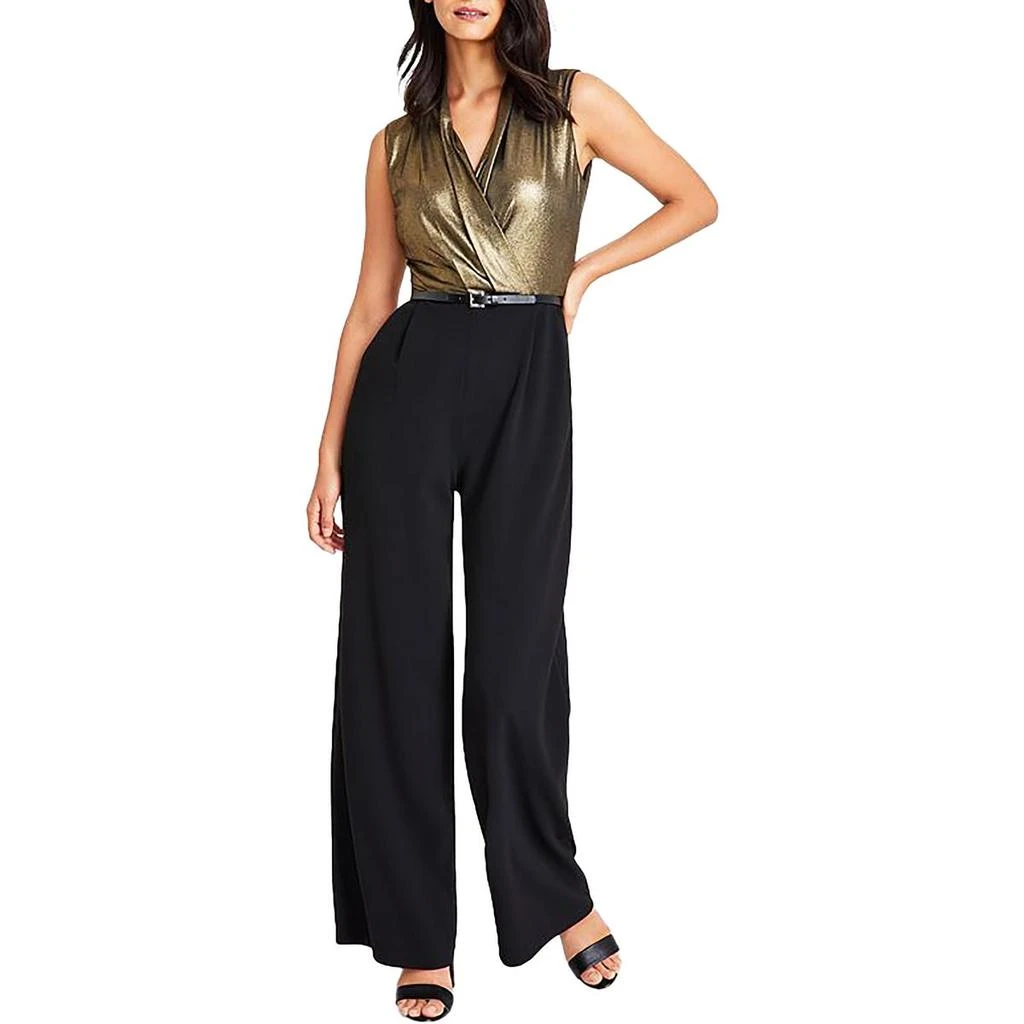 商品Tommy Hilfiger|Womens Glitter Wide Leg Jumpsuit,价格¥731,第1张图片