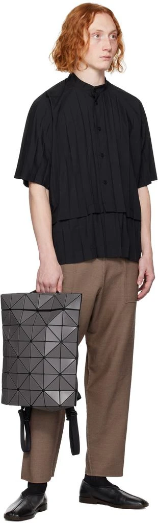 商品Issey Miyake|Gray Blocky Backpack,价格¥10120,第4张图片详细描述