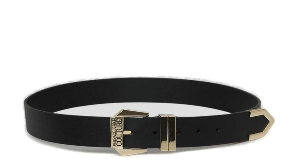 商品Versace|Versace Jeans Couture Embellished Buckle Belt,价格¥986,第1张图片