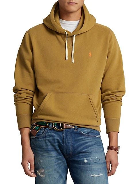 商品Ralph Lauren|Fleece Cotton-Blend Hoodie,价格¥1034,第3张图片详细描述