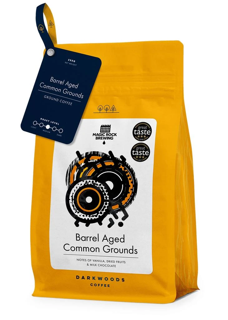 商品Dark Woods Coffee|Barrel Aged Common Grounds Ground Coffee 250g,价格¥61,第1张图片