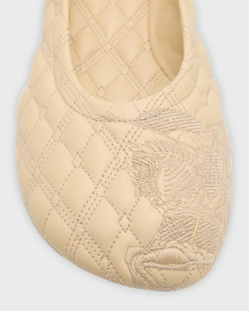 Sadler Quilted Lambskin Ballerina Flats 商品