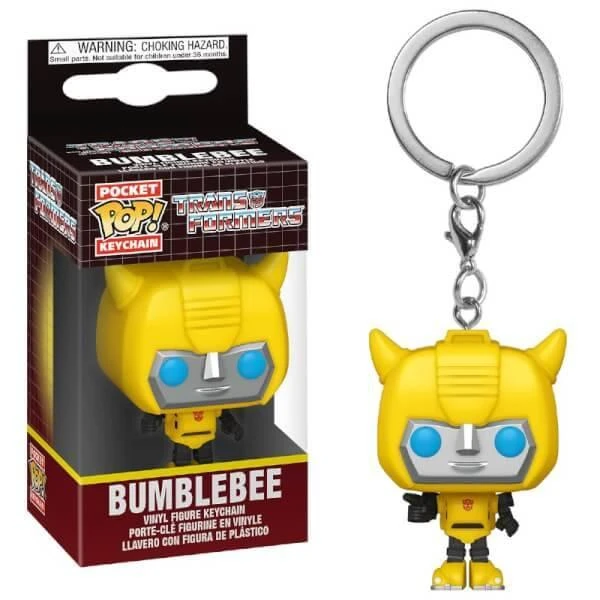 商品Funko Pop! Vinyl Keychain|Transformers Bumblebee Pop! Keychain,价格¥51,第1张图片