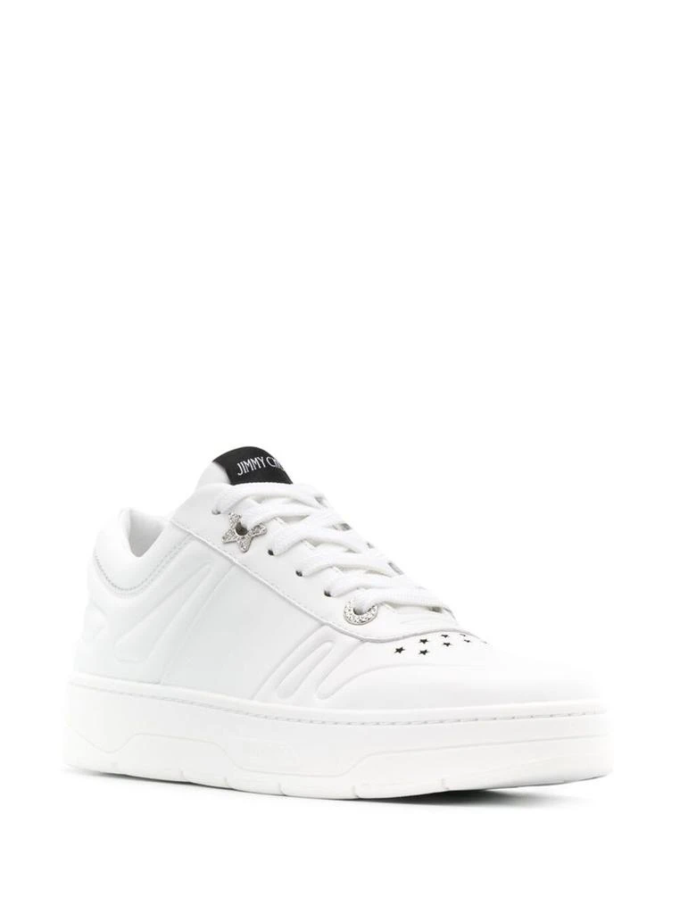 商品Jimmy Choo|Jimmy Choo Hawaii Sneakers In Leather,价格¥2470,第2张图片详细描述