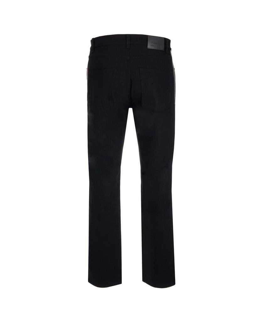 Zip Detailed Mid Rise Trousers商品第2张图片规格展示