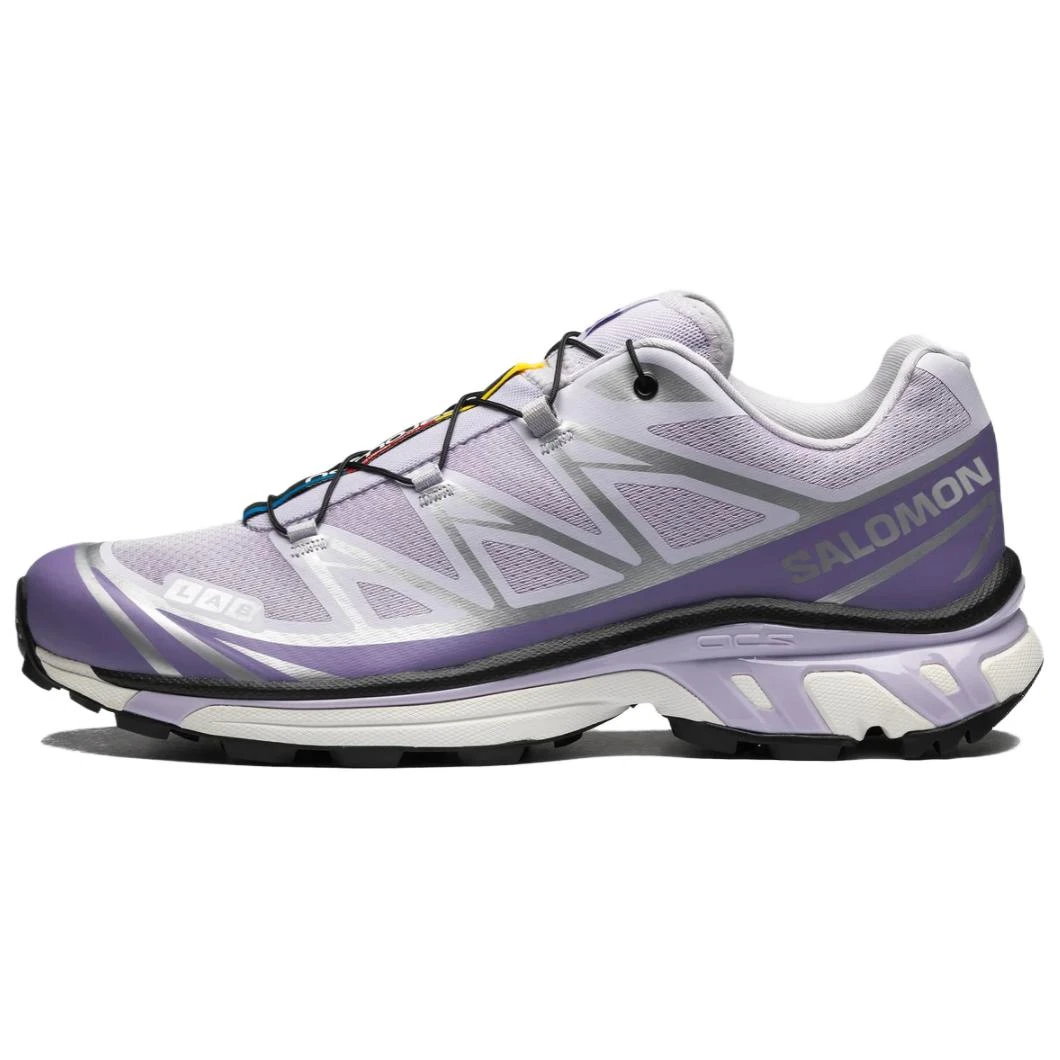 商品[国内直发] Salomon|Ray BEAMS x  萨洛蒙 XT-6 舒适百搭防滑耐磨 低帮 越野跑步鞋 男女同款 紫银色,价格¥1624,第1张图片