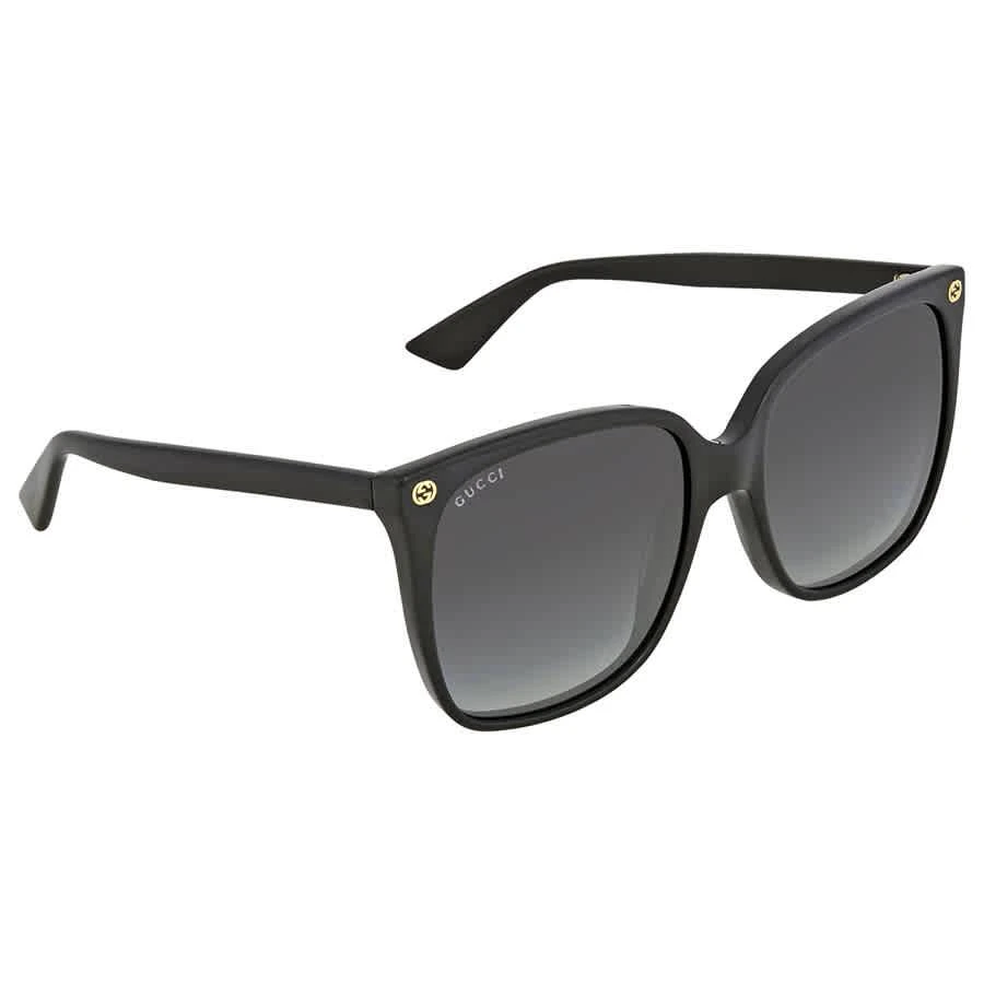 商品Gucci|Grey Gradient Cat Eye Ladies Sunglasses GG0022S 001 57,价格¥1199,第2张图片详细描述
