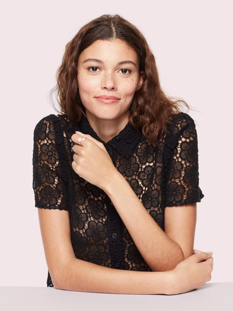 商品Kate Spade|yours truly 心形戒指,价格¥302,第2张图片详细描述