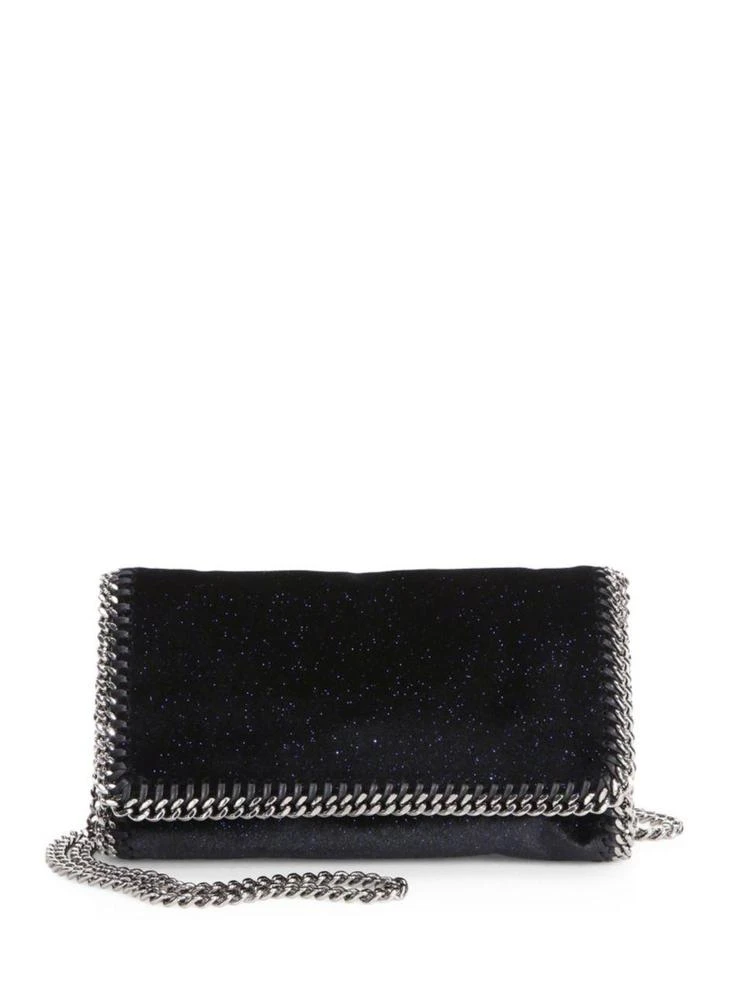 商品Stella McCartney|Velvet Sparkle Shoulder Bag,价格¥2502,第1张图片