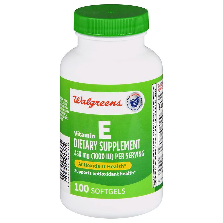 商品Walgreens|Vitamin E 450 mg Softgels,价格¥183,第1张图片