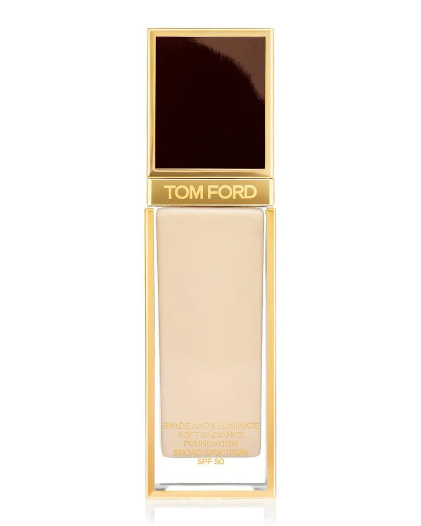 商品Tom Ford|1 oz. Shade and Illuminate Soft Radiance Foundation SPF 50,价格¥576,第1张图片