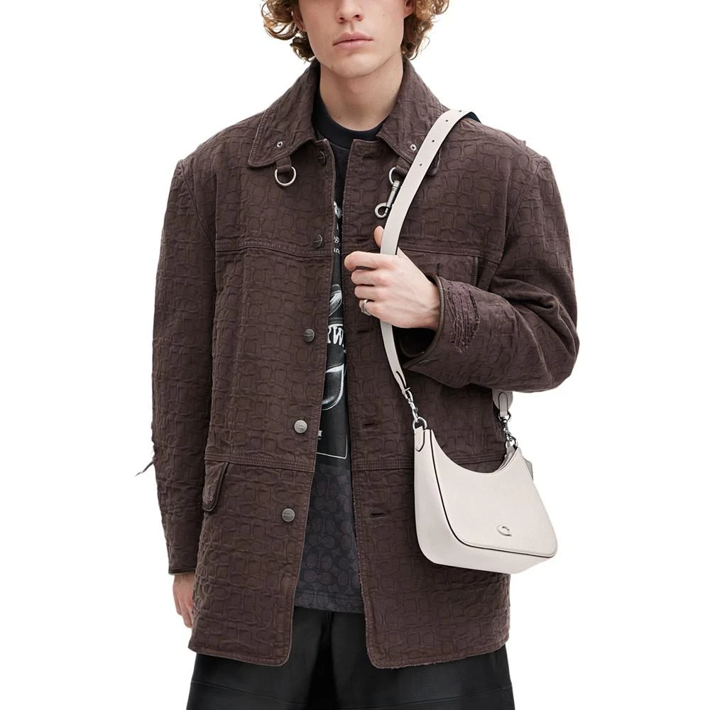 商品Coach|Small Crossgrain Leather Hobo Crossbody Bag,价格¥2572,第2张图片详细描述