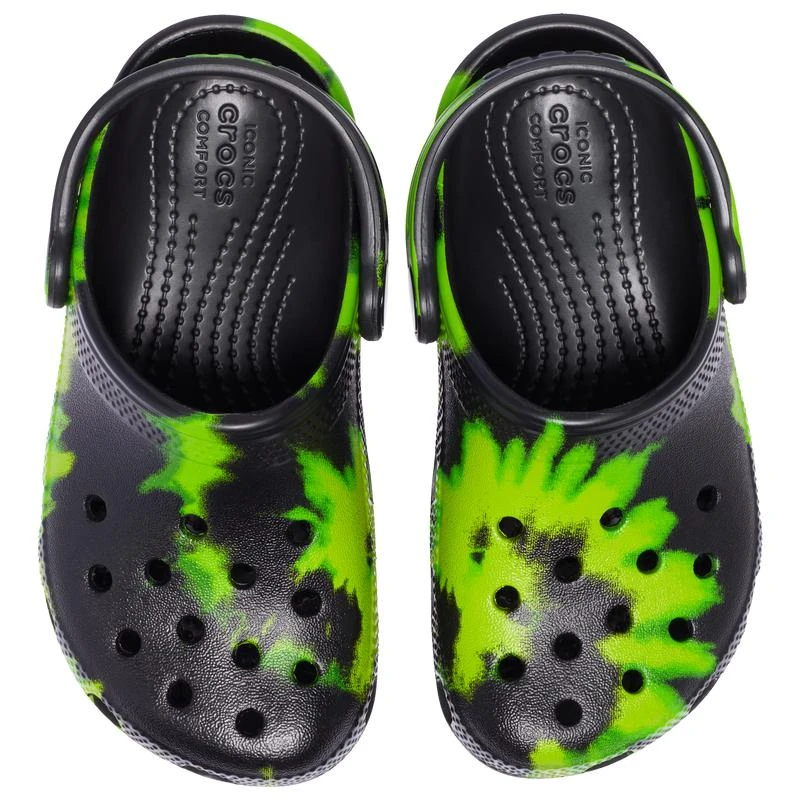 商品Crocs|Crocs Classic Tie-Dye Graphic Clogs - Boys' Toddler,价格¥226,第4张图片详细描述
