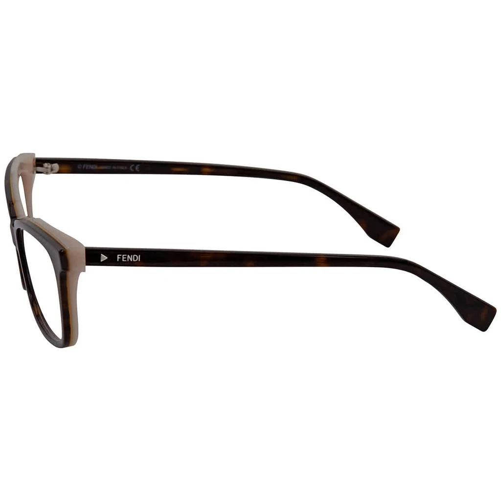 商品Fendi|Fendi Demo Rectangular Ladies Eyeglasses FE-FF0252 086 52,价格¥717,第3张图片详细描述