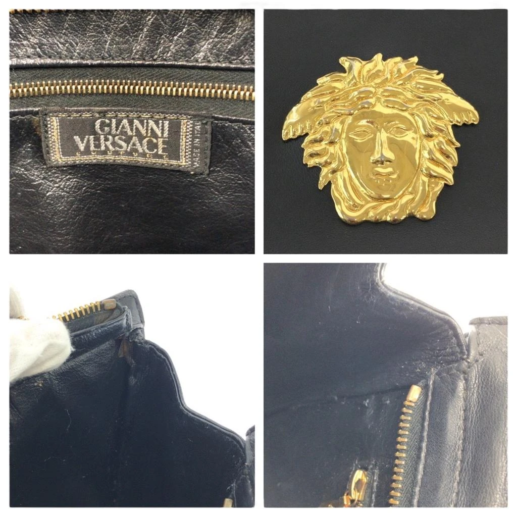 商品[二手商品] Versace|Leather Shoulder Bag (Pre-Owned),价格¥7878,第4张图片详细描述