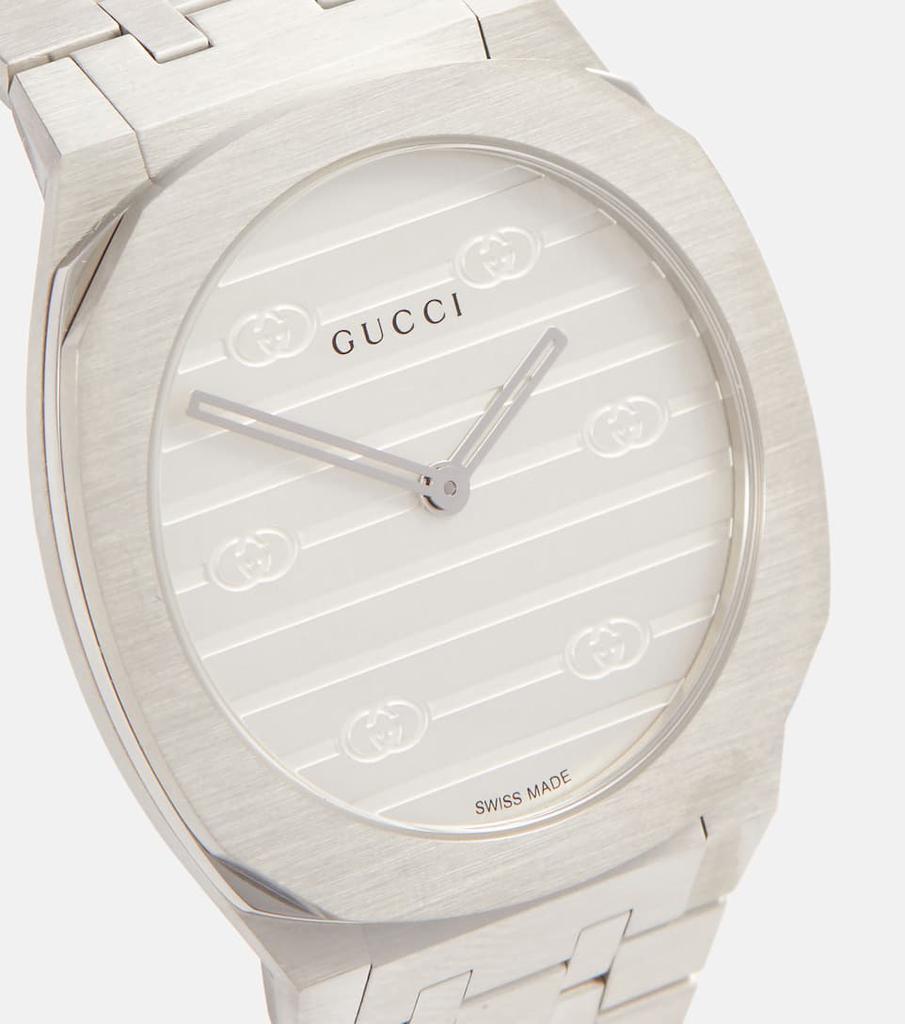 商品Gucci|25H 30mm stainless steel watch,价格¥9281,第6张图片详细描述