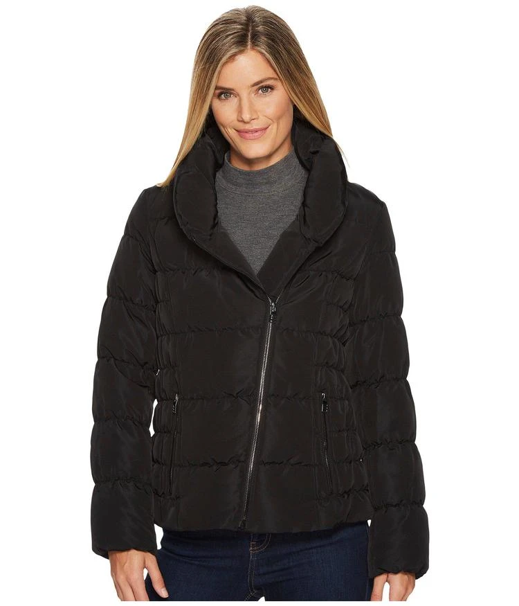 商品Kenneth Cole|Kenneth Cole New York Quilted Coat with Asymmetrical Zip  女士外套,价格¥417,第1张图片