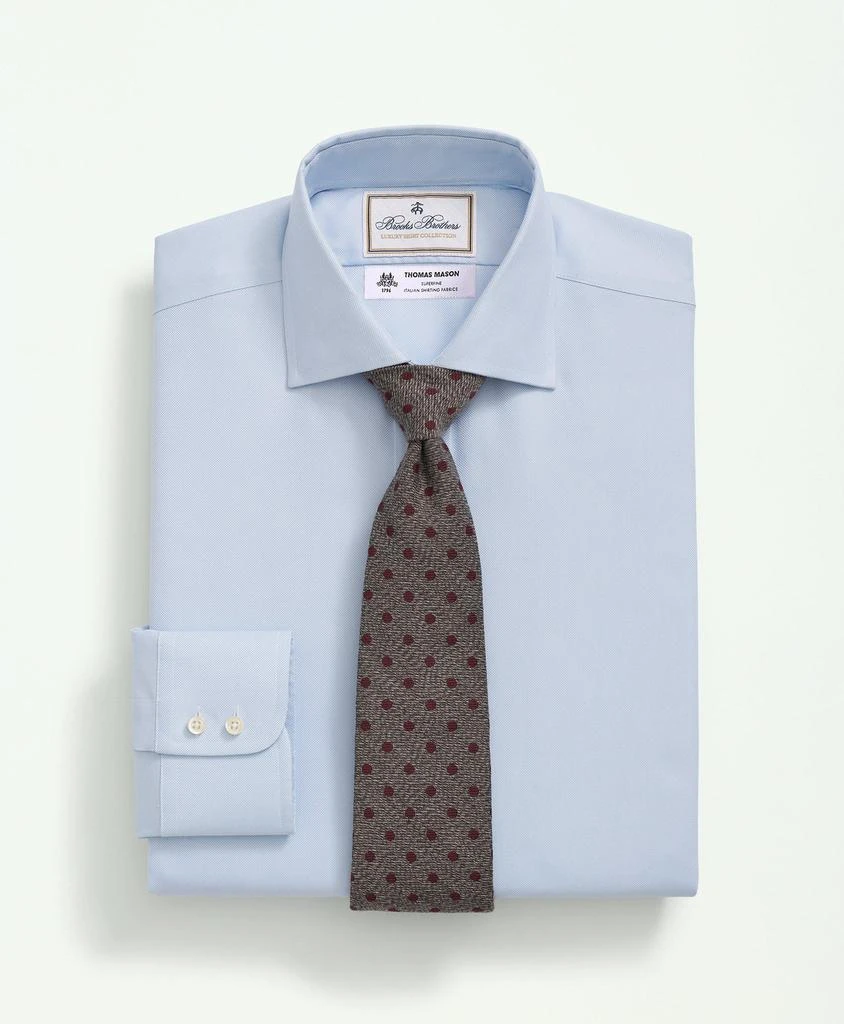 商品Brooks Brothers|Brooks Brothers X Thomas Mason® Cotton Poplin English Collar Dress Shirt,价格¥1635,第1张图片