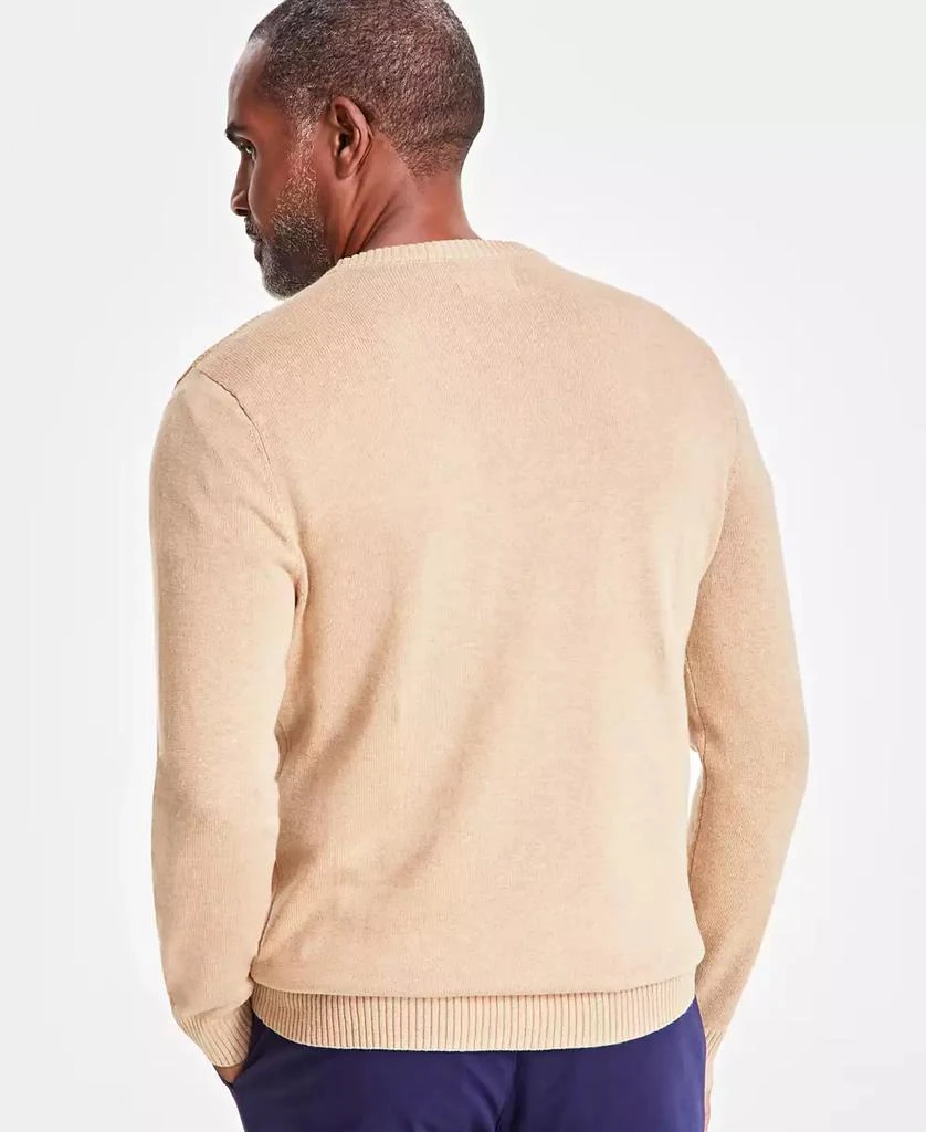 商品Club Room|Men's Textured Cotton Sweater, Created for Macy's,价格¥95,第2张图片详细描述