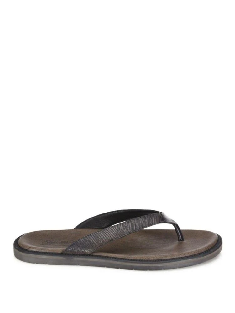 商品Saks Fifth Avenue|COLLECTION Textured Leather Flip Flops,价格¥711,第5张图片详细描述