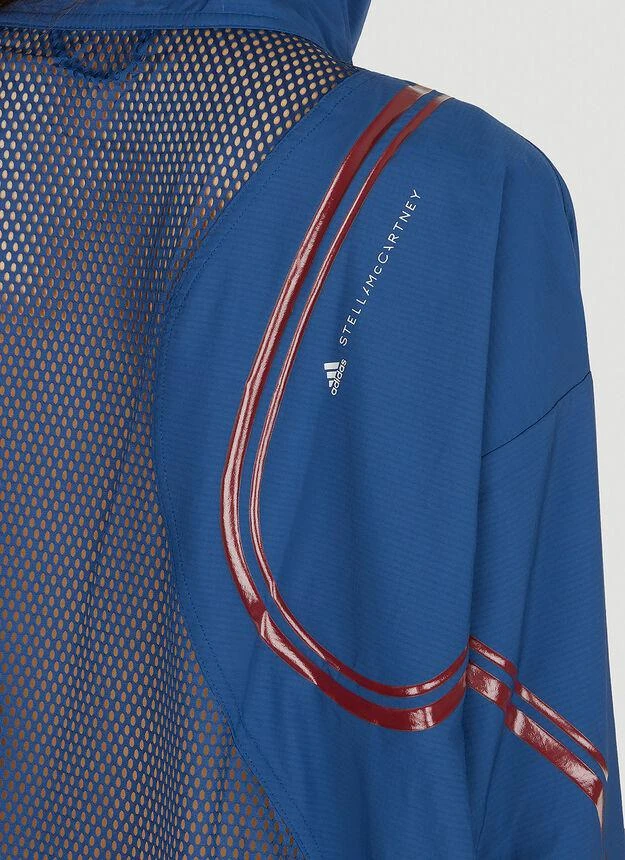 Mesh Panel Track Jacket in Blue 商品