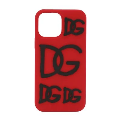 商品Dolce & Gabbana|【特惠8.7折】【预售】 男士 手机壳 iPhone 13 Pro Max 橡胶保护壳  DXG23UHURED,价格¥1879,第1张图片