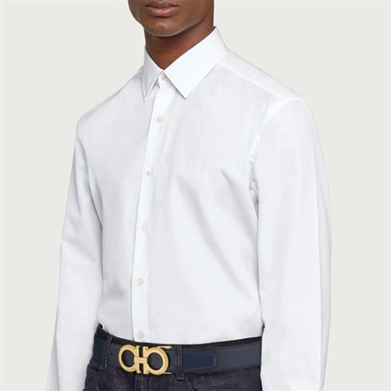 SALVATORE FERRAGAMO 黑色男士腰带 67-0141-754463 商品