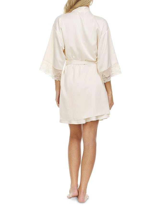 商品Flora Nikrooz|Desirae Charmeuse Robe,价格¥235,第2张图片详细描述