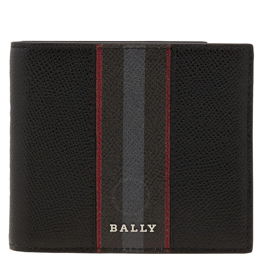 商品Bally|Men's Brasai Leather Wallet In Black,价格¥1457,第1张图片