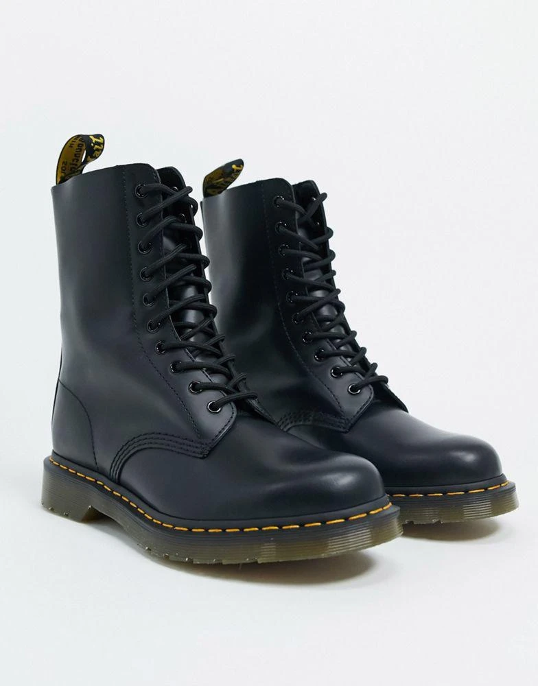 商品Dr. Martens|Dr Martens 1490 10-eye boots in black,价格¥1558,第1张图片