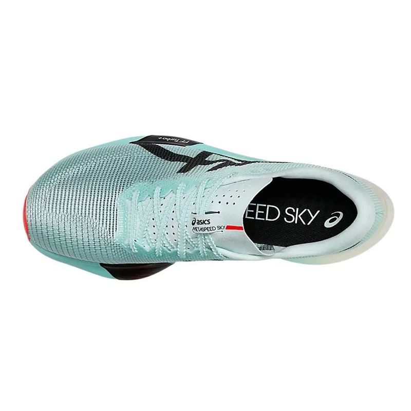 商品[国内直发] Asics|Metaspeed Sky Paris 碳板竞速减震耐磨轻便 低帮跑步鞋 男女同款 绿宝石,价格¥1833,第4张图片详细描述