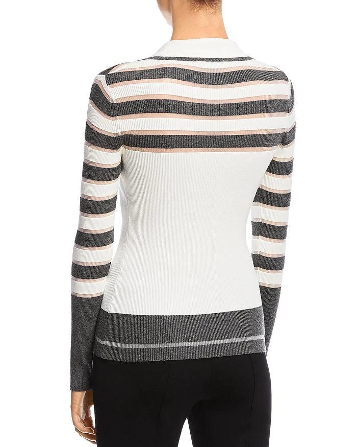 商品Bailey 44|Genevieve Collared Rib-Knit Sweater,价格¥840,第2张图片详细描述