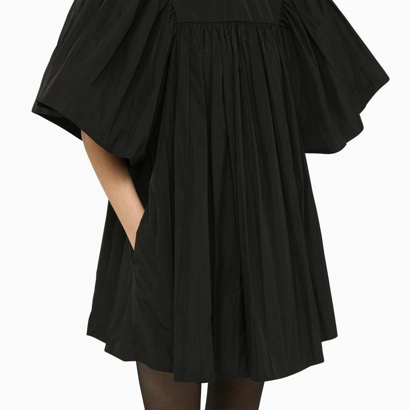 商品RED Valentino|Short black taffeta dress,价格¥1197,第4张图片详细描述