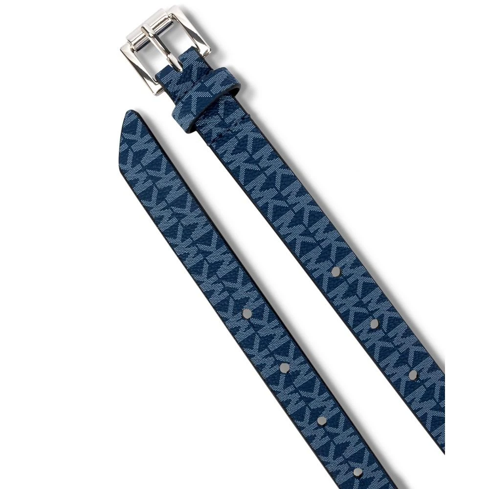 2-Pk. Smooth Leather & Logo-Print Belts 商品