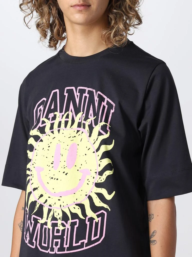 商品Ganni|Ganni t-shirt with sun print,价格¥453,第4张图片详细描述