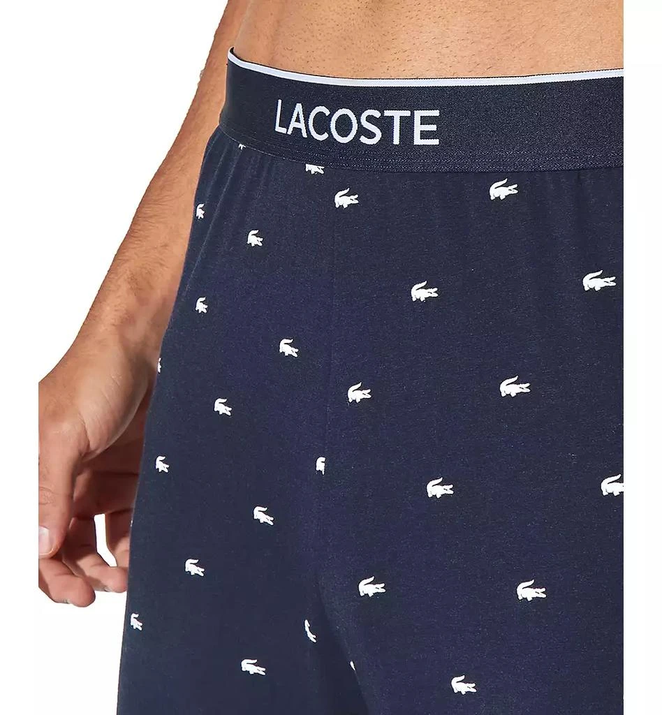 商品Lacoste|Men's Printed Pajama Joggers,价格¥151,第4张图片详细描述