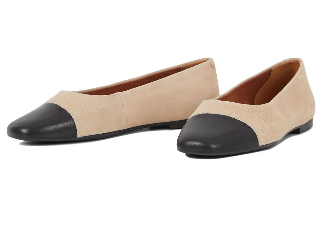 商品Vagabond Shoemakers|Jolin Suede Toe Cap Flat,价格¥723,第1张图片