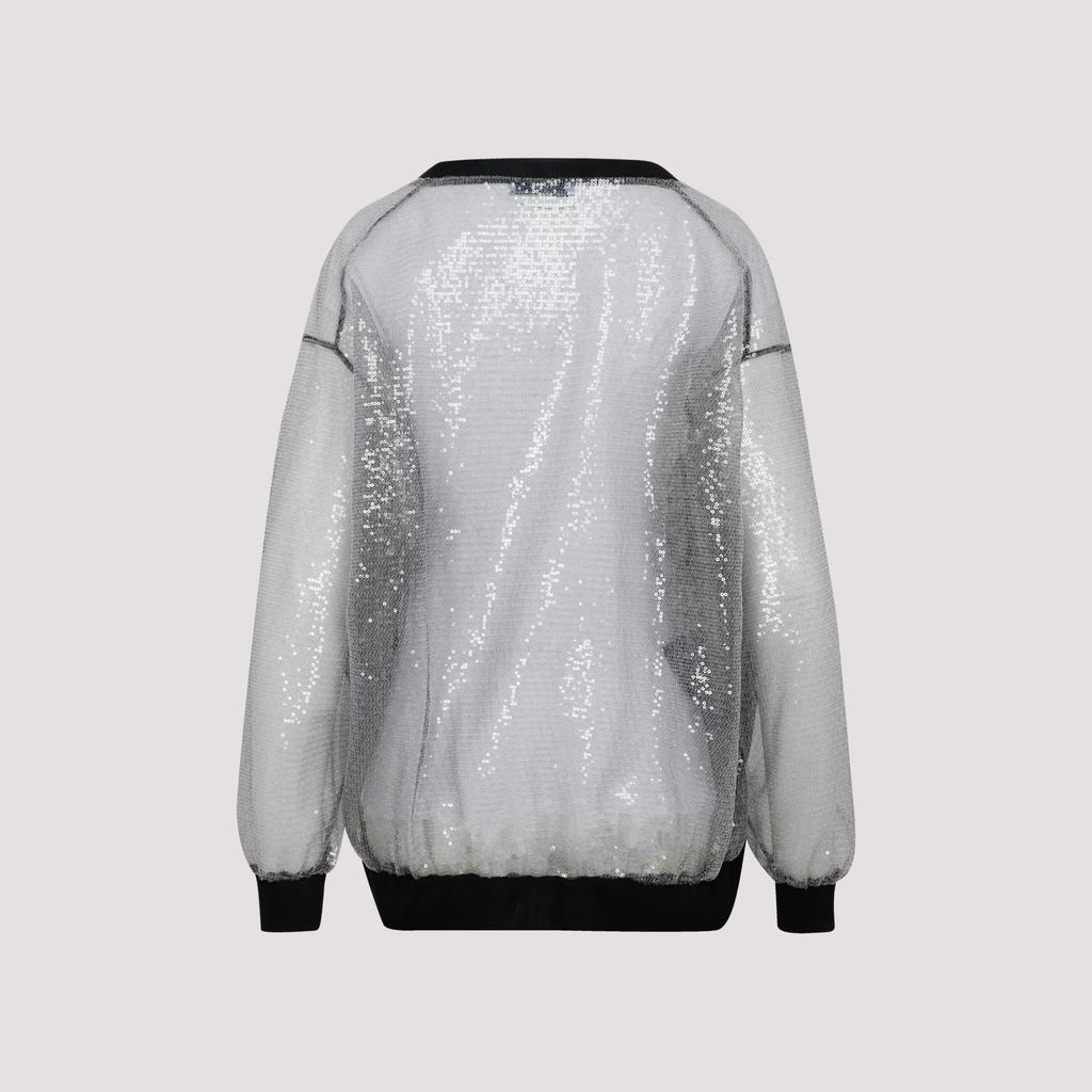 PRADA  SEQUINNED CARDIGAN SHIRT商品第2张图片规格展示