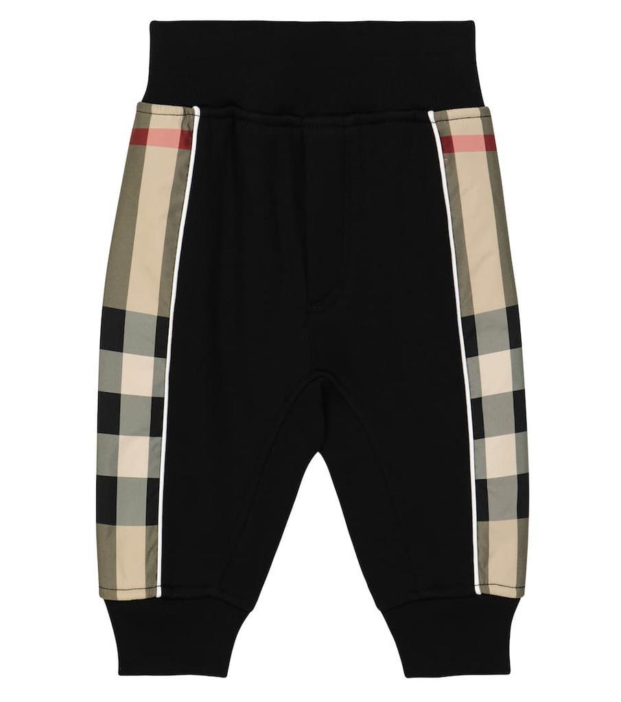 商品Burberry|Baby Graham棉质运动裤,价格¥1681,第1张图片