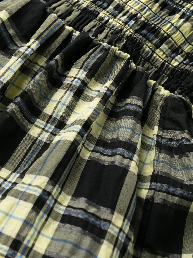 商品Ganni|GANNI - Organic Cotton Checked Shirt Dress,价格¥995,第3张图片详细描述