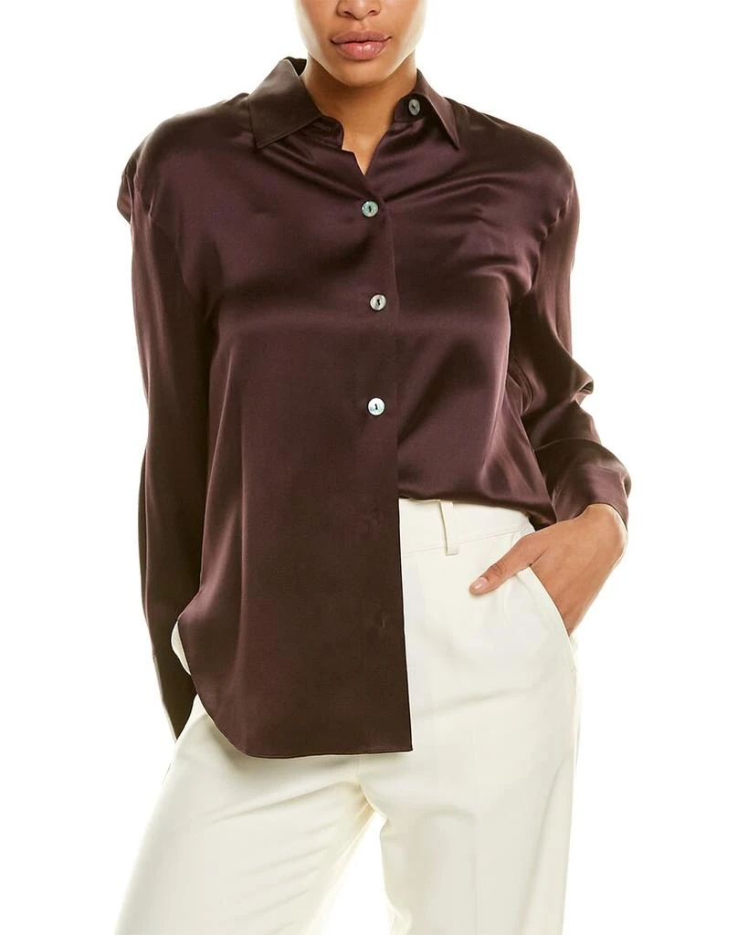 商品Vince|Vince Relaxed Silk Blouse,价格¥1339,第1张图片